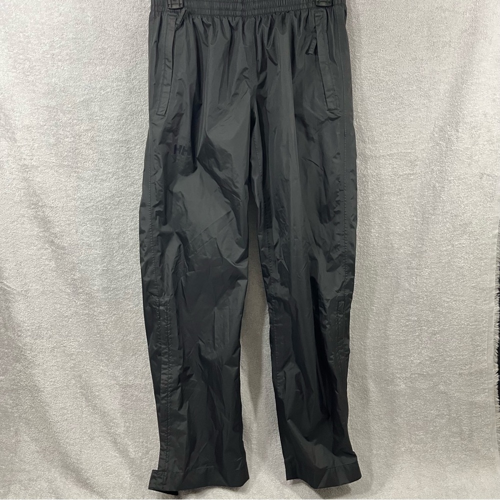 Helly Hansen Black Waterproof Windbreaker Pants